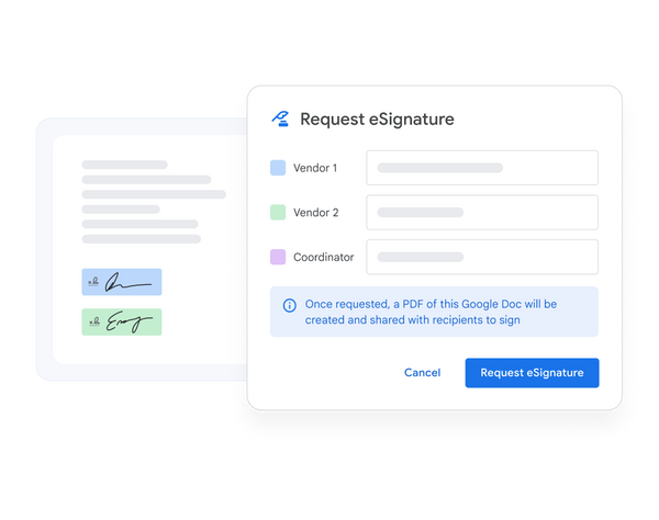 Streamline agreement management with e-signatures